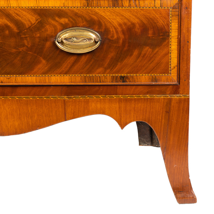 New England Hepplewhite tambour desk (1790)