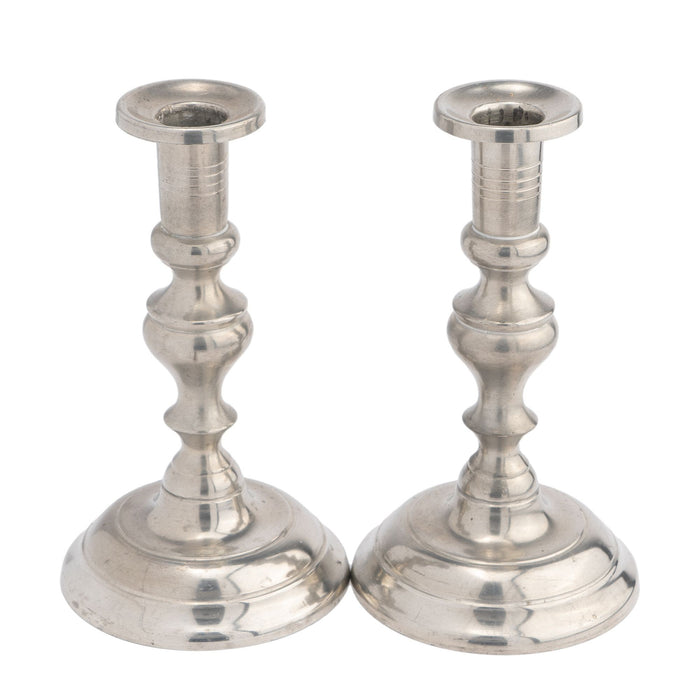 Woodbury Pewterers Pewter Chamberstick Candlestick Holder from The