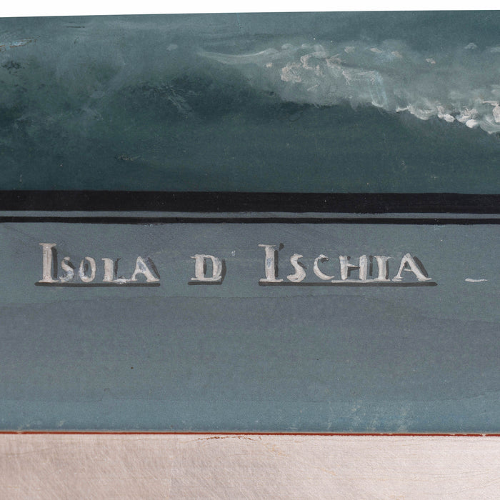 "Isola D’Ischia" (Bay of Naples) by Camillo Divito (1815)