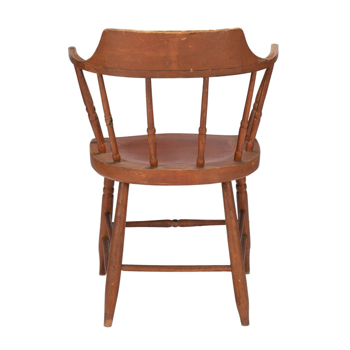 American painted Windsor captain's chair (1820)