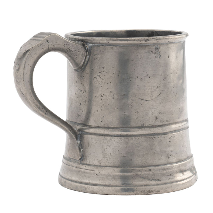 English pewter Half Pint mug (1800's)