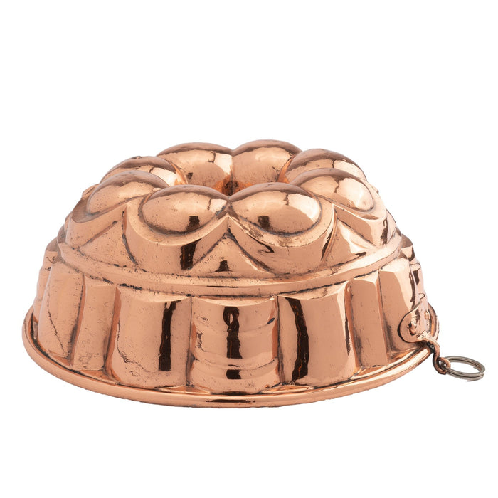 French tin lined copper bundt mold (1875)