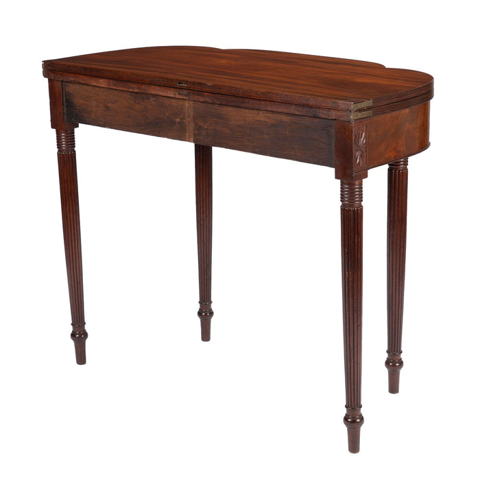 New Jersey cherry flip top game table (1795)