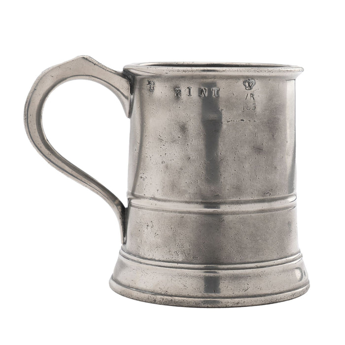 English pewter pint mug (1850's)