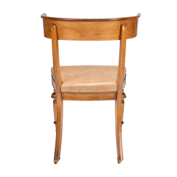 Austrian Biedermeier klismos chair (c. 1830)