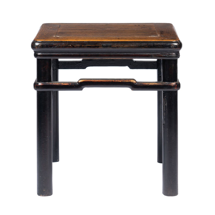 Pair of Chinese Elm stools in the Ming taste (1850's)