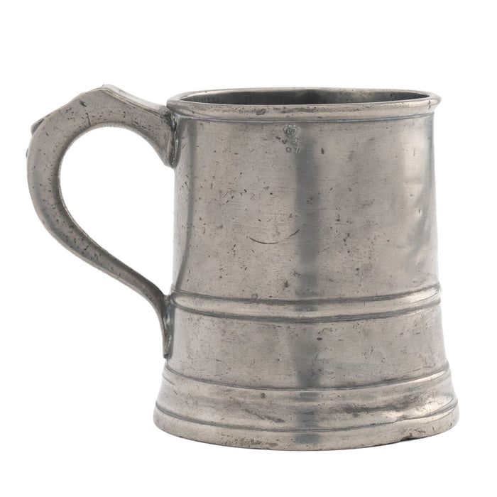 English pewter Half Pint mug (1800's)