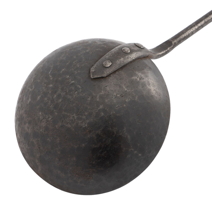 American forged iron ladle (c. 1800)