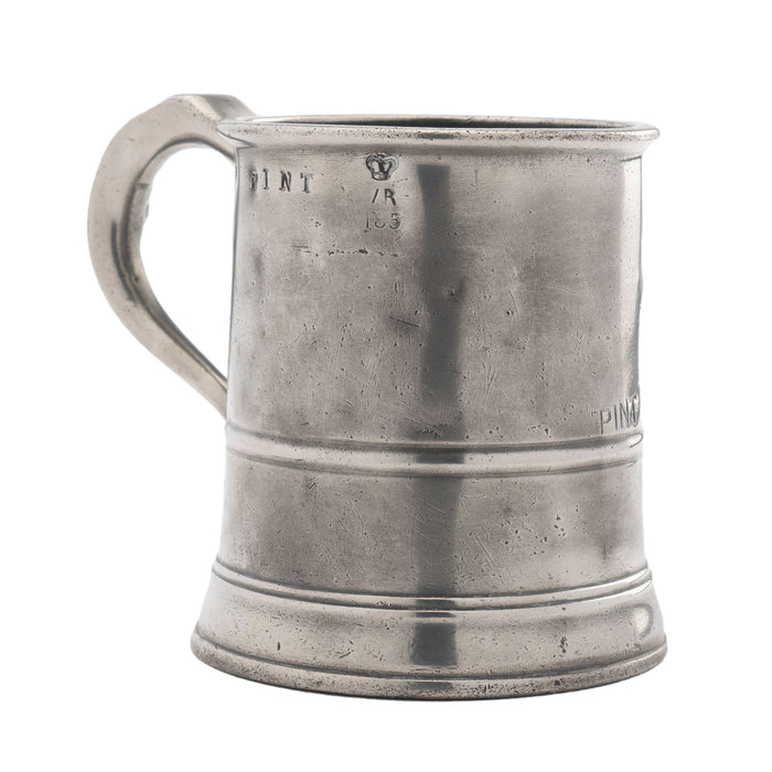 English pewter pint mug (1850's)