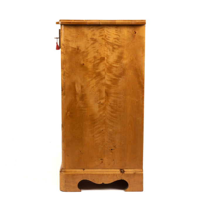 Austrian Biedermeier four drawer chest (c. 1820-30)