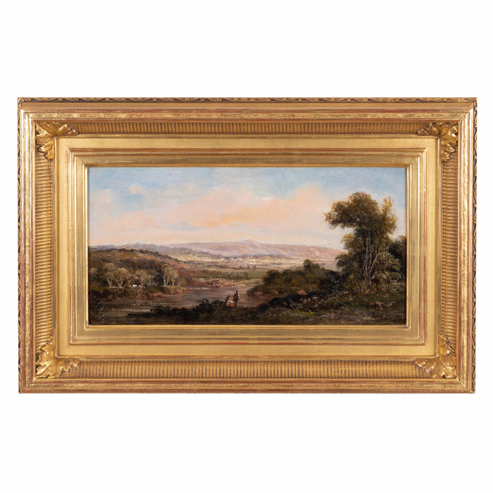 Hudson River School Landscape after Gamaliel Waldo Beaman (1880)