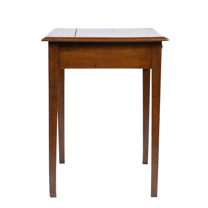 French walnut one drawer table (1800's)