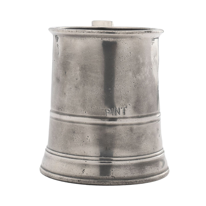 English pewter pint mug (1850's)