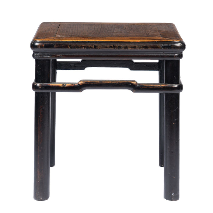 Pair of Chinese Elm stools in the Ming taste (1850's)