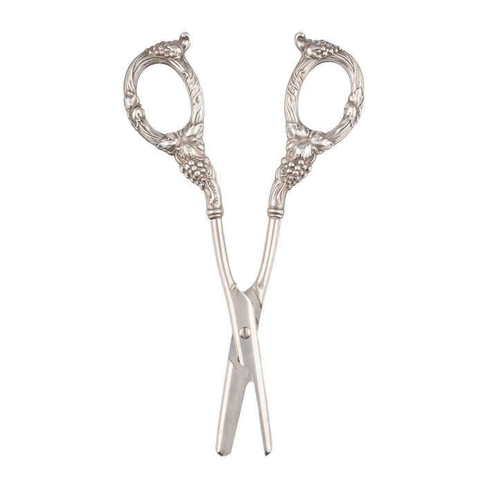 Pair of American silvered steel grape shears (1910-30)