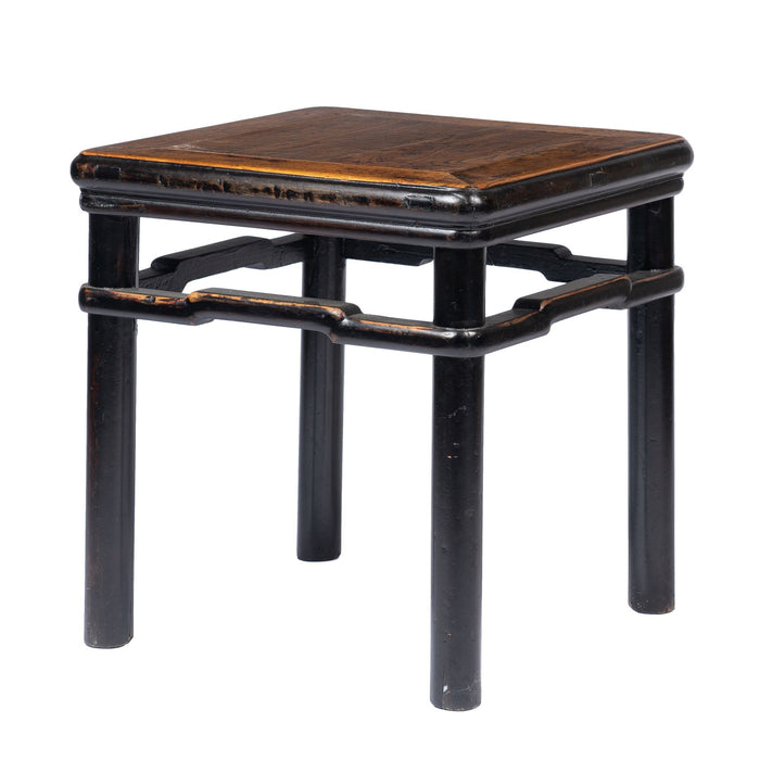 Pair of Chinese Elm stools in the Ming taste (1850's)