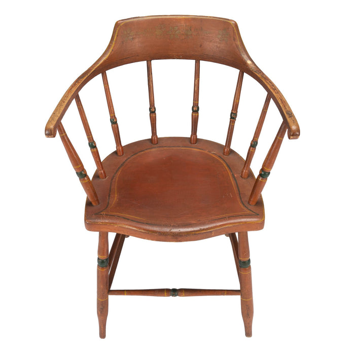 American painted Windsor captain's chair (1820)