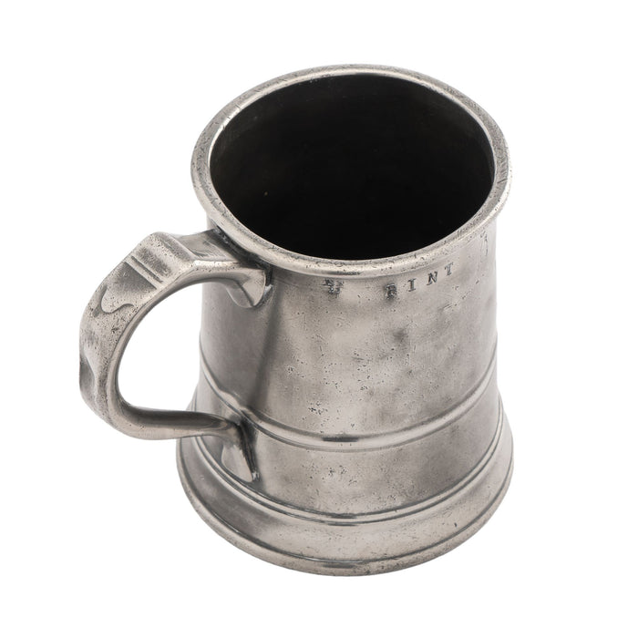 English pewter pint mug (1850's)