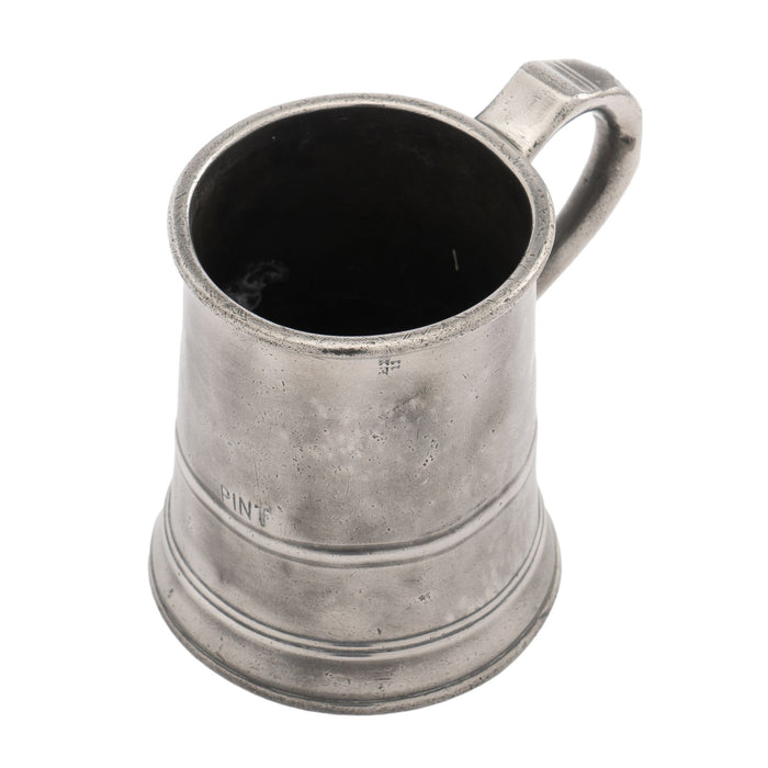 English pewter pint mug (1850's)