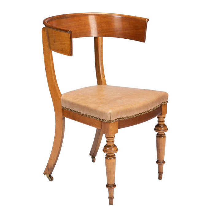 Austrian Biedermeier klismos chair (c. 1830)