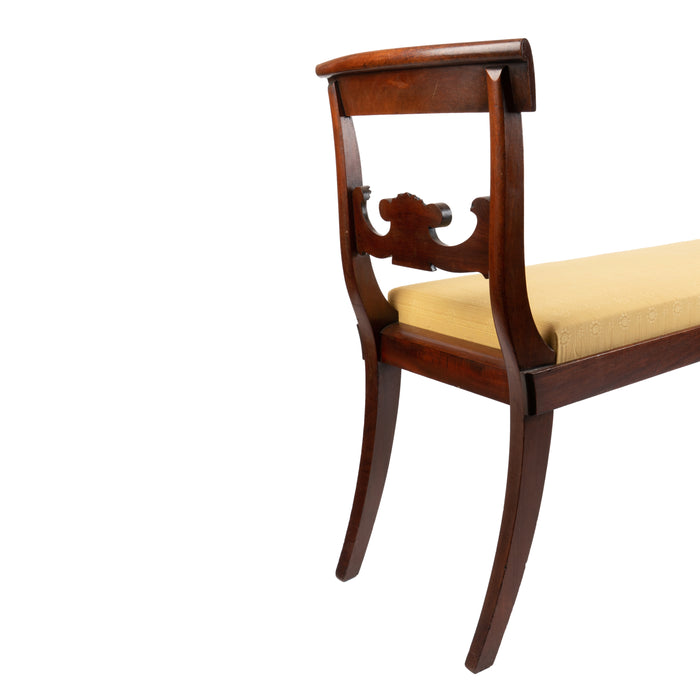 American Neoclassic chair back window seat (1815)